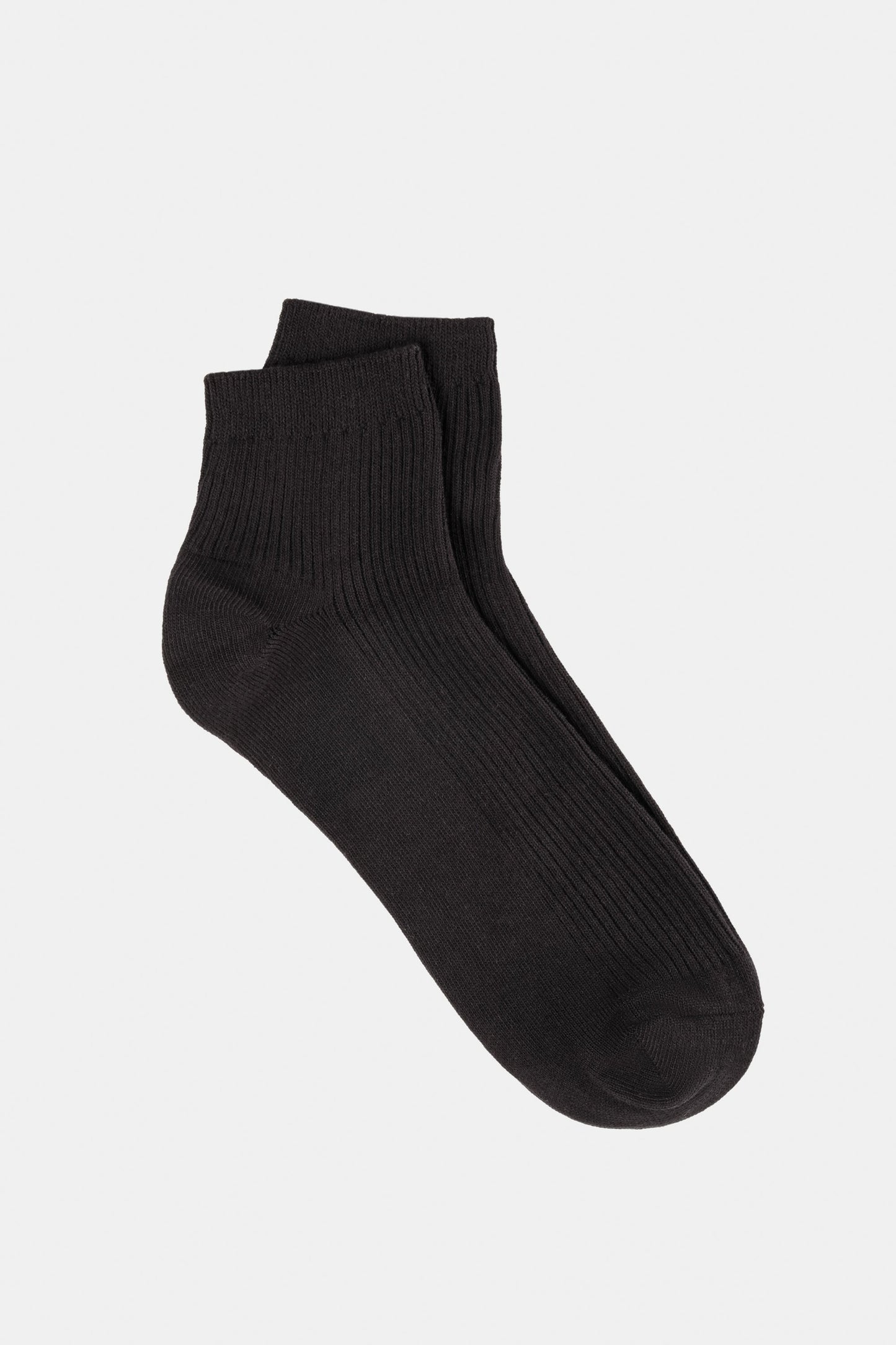 CAMEO RIBBED ANKLE SOCKS - 4 PACK