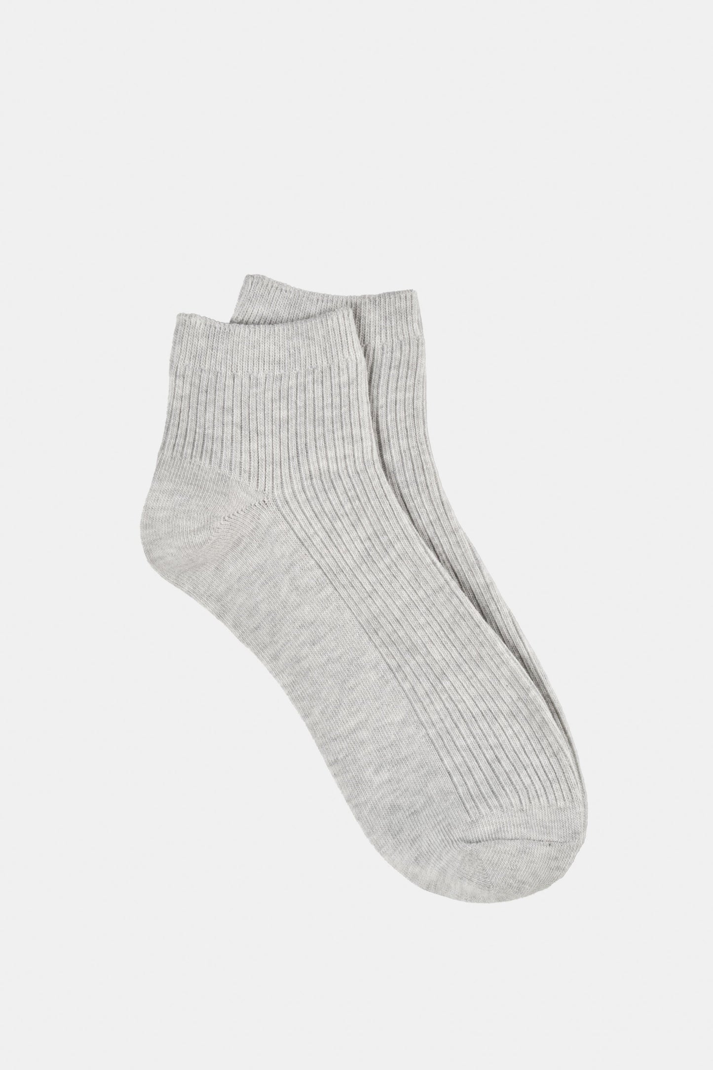 CAMEO RIBBED ANKLE SOCKS - 4 PACK