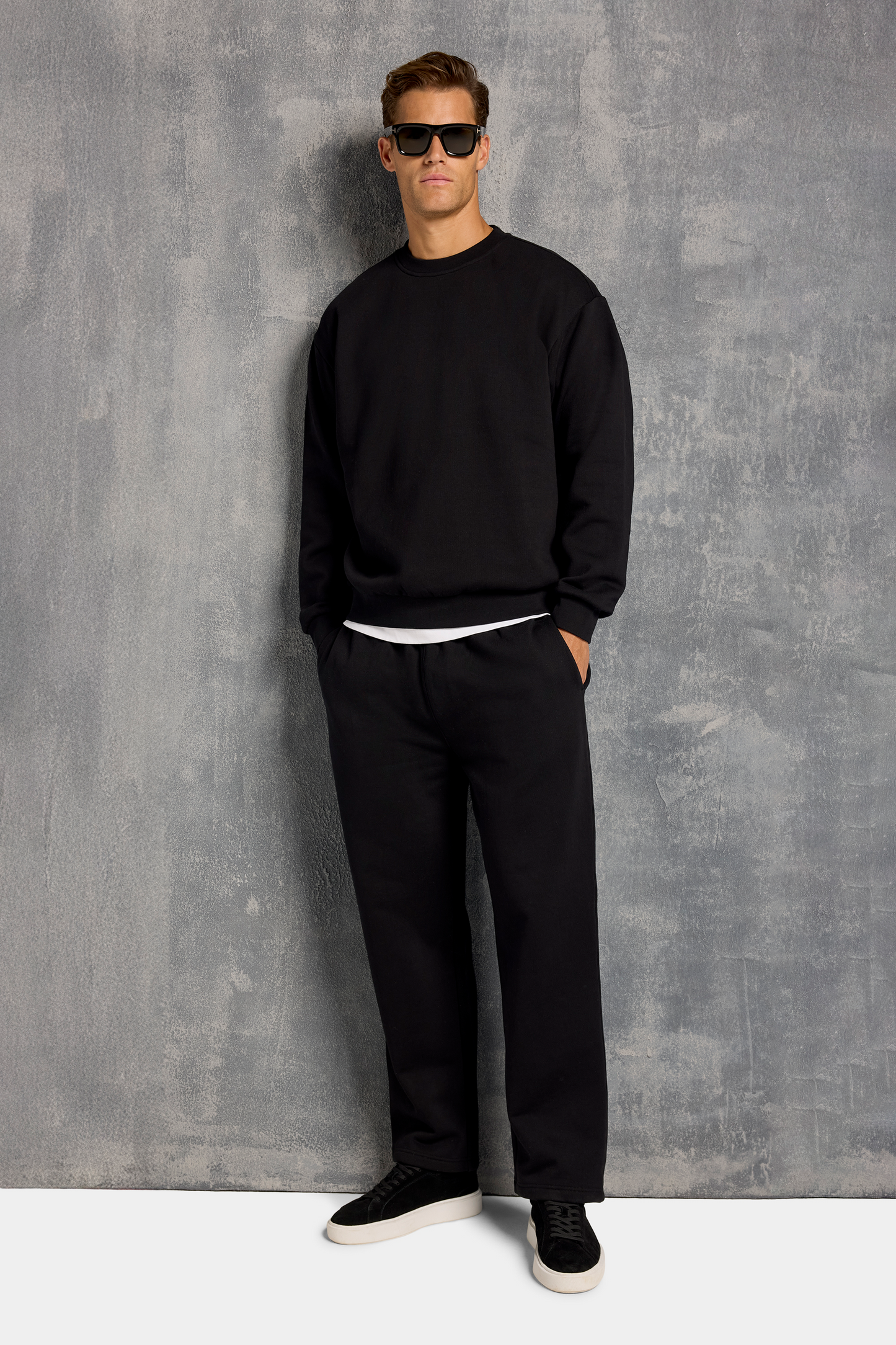 THE MILAN OVERSIZED CREWNECK SWEATER