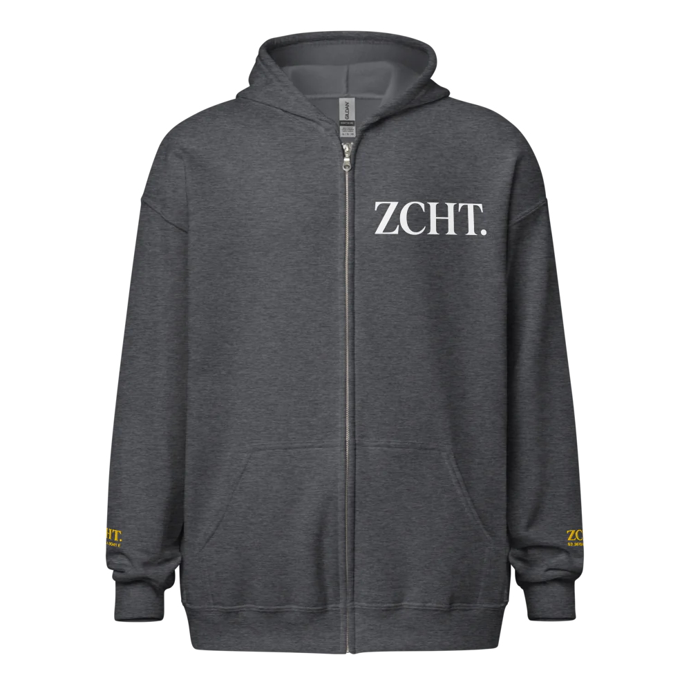 SIgnature Weighted Zip Up