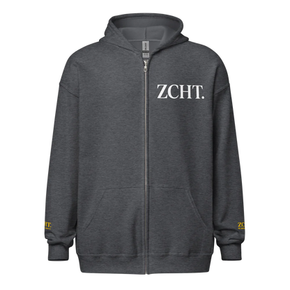 SIgnature Weighted Zip Up