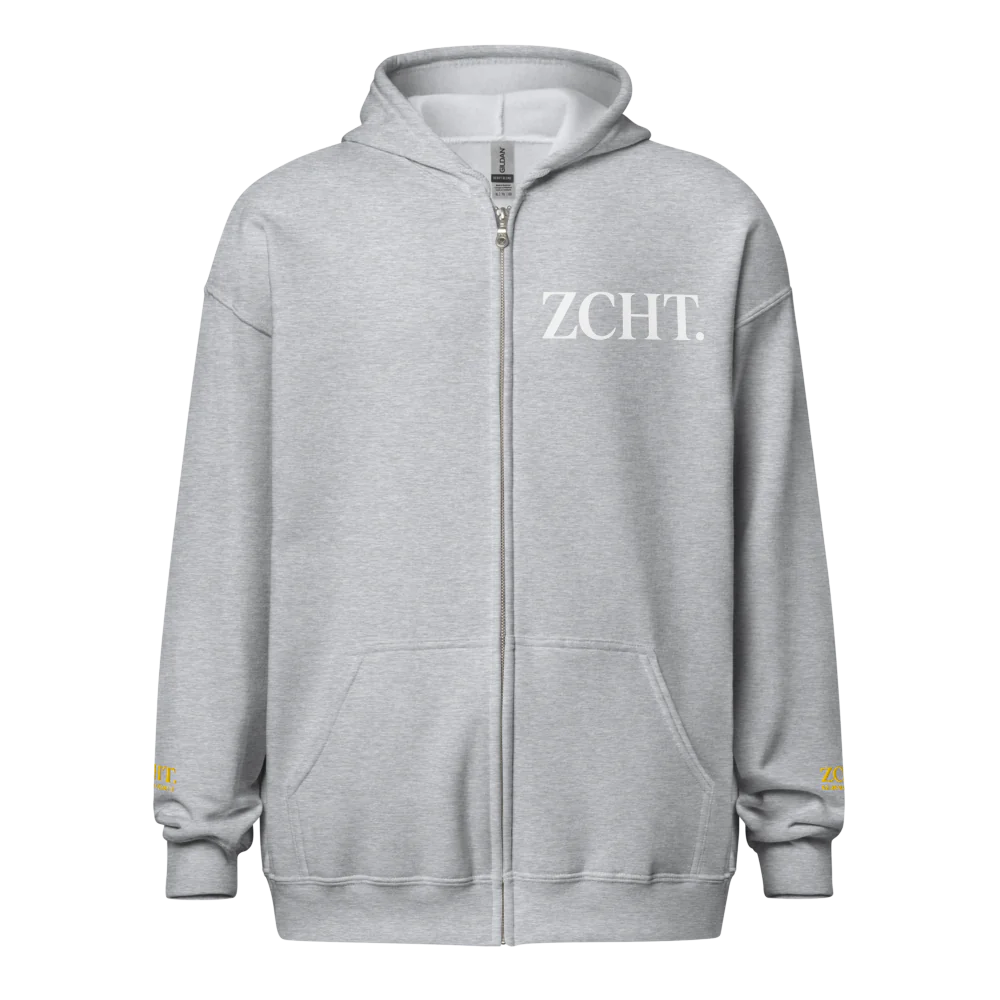 SIgnature Weighted Zip Up
