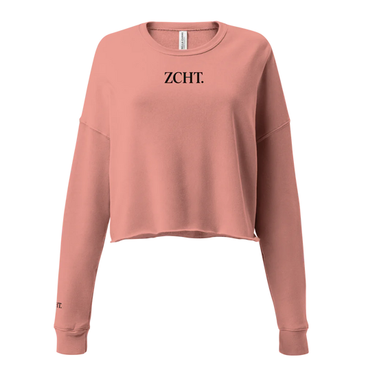 Cropped Fleece Sweatshirt