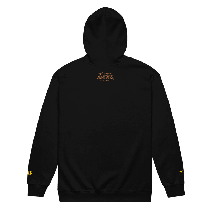 SIgnature Weighted Zip Up