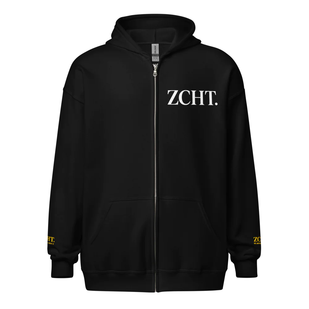 SIgnature Weighted Zip Up